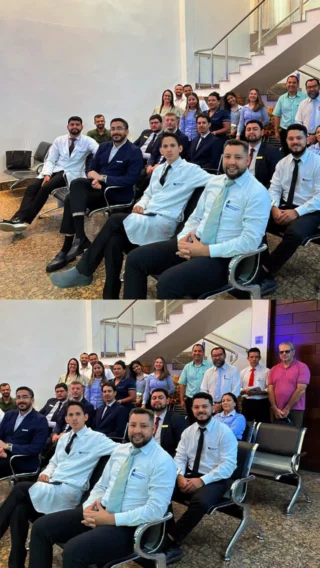 Equipe ASO em treinamento